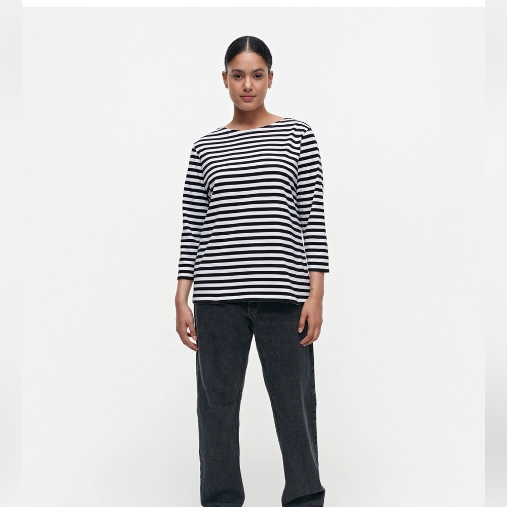 Marimekko Ilma boatneck long sleeve shirt XL